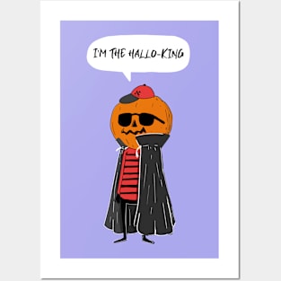 I'm the Hallo-King! Hahahalloween! Posters and Art